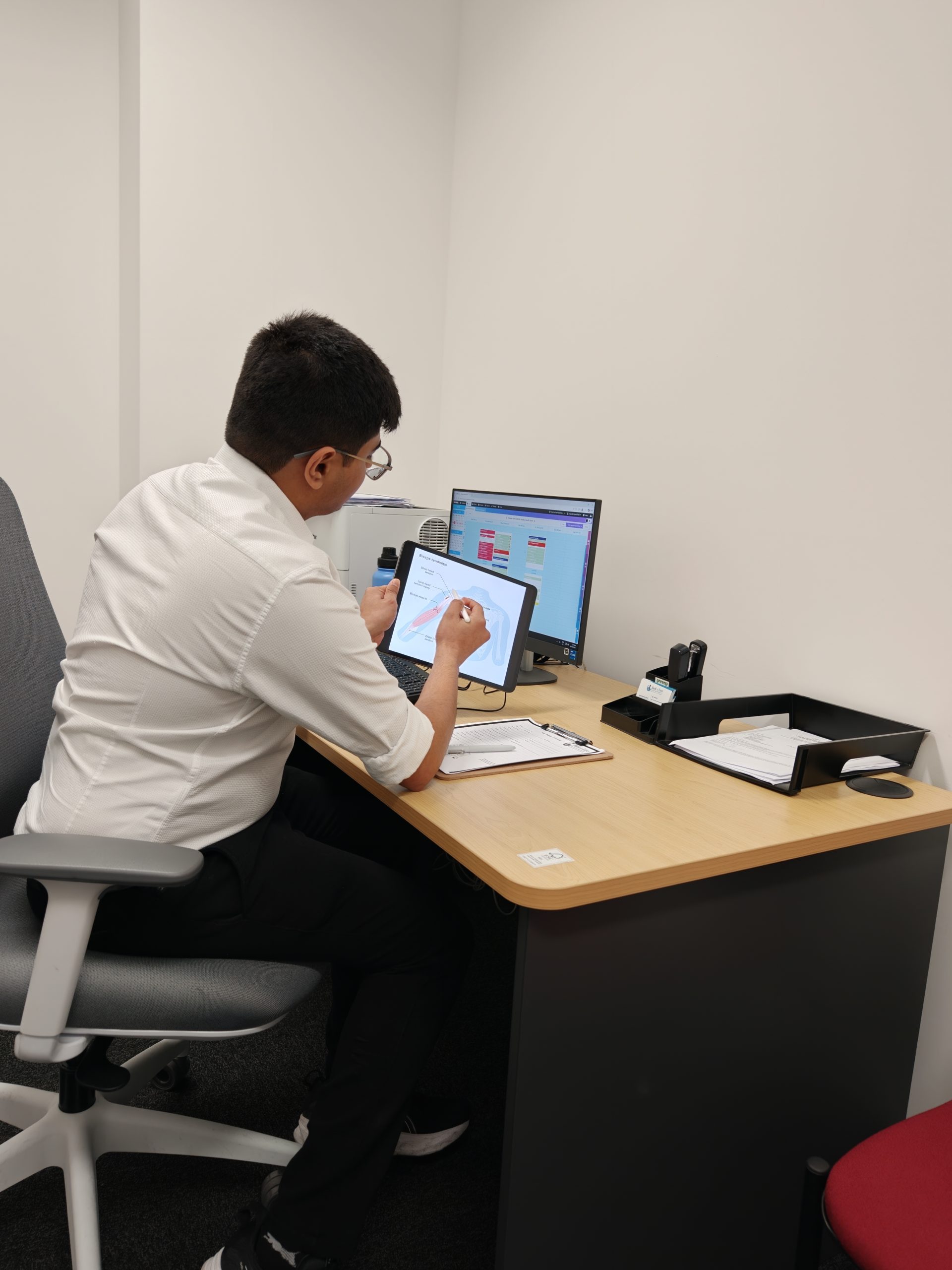 Our physiotherapist brings years of clinical experience to every assessment and treatment, providing personalised plans tailored to your specific needs and goals. We are dedicated to helping you achieve lasting relief and improved function - not just for now, but for the long term.